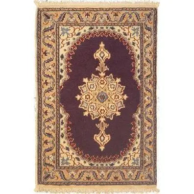 One Of The Kind Persian Nain Rug 2'9" x 1'10"